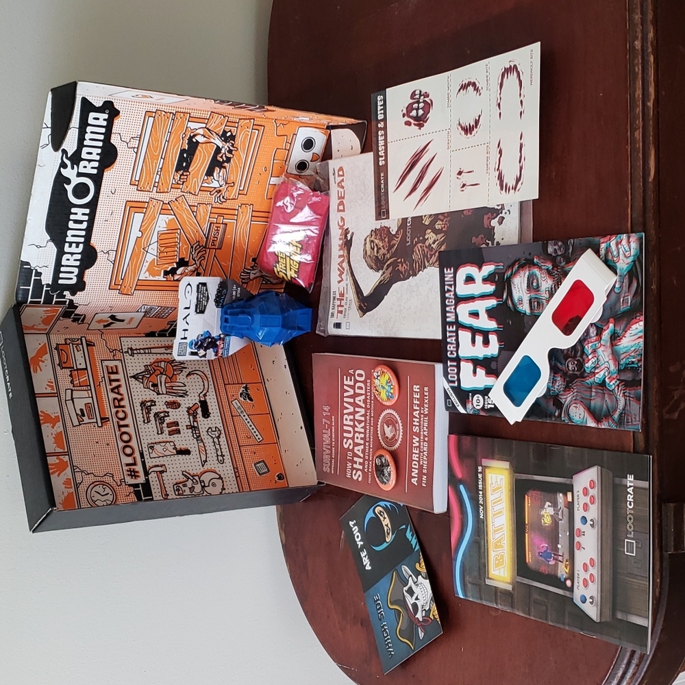 Loot Crate Battle & Fear Items